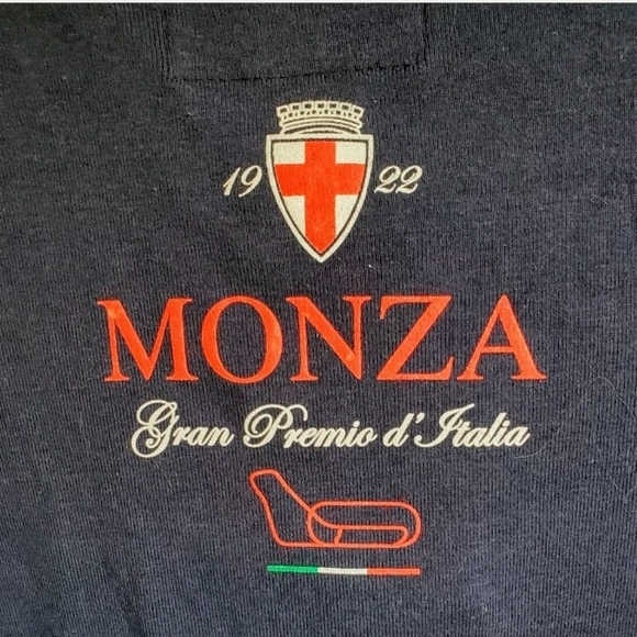MONZA Italian Racing Women's Polo Shirt sz M New with Tags - Picture 2 of 6